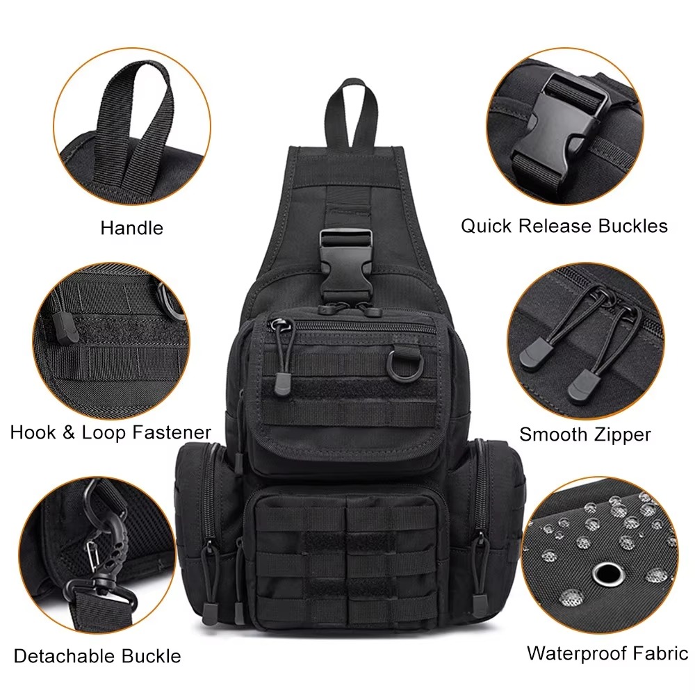 Tactical Pistol Bag Concealed  - огляд і ціна Edc Concealed Carry Sling Bag